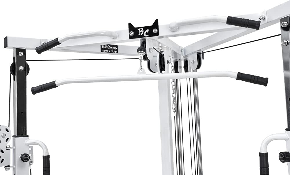 Bad Company Kabelzugstation mit Klimmzugstange, Ideal für Ihr Home-Gym
