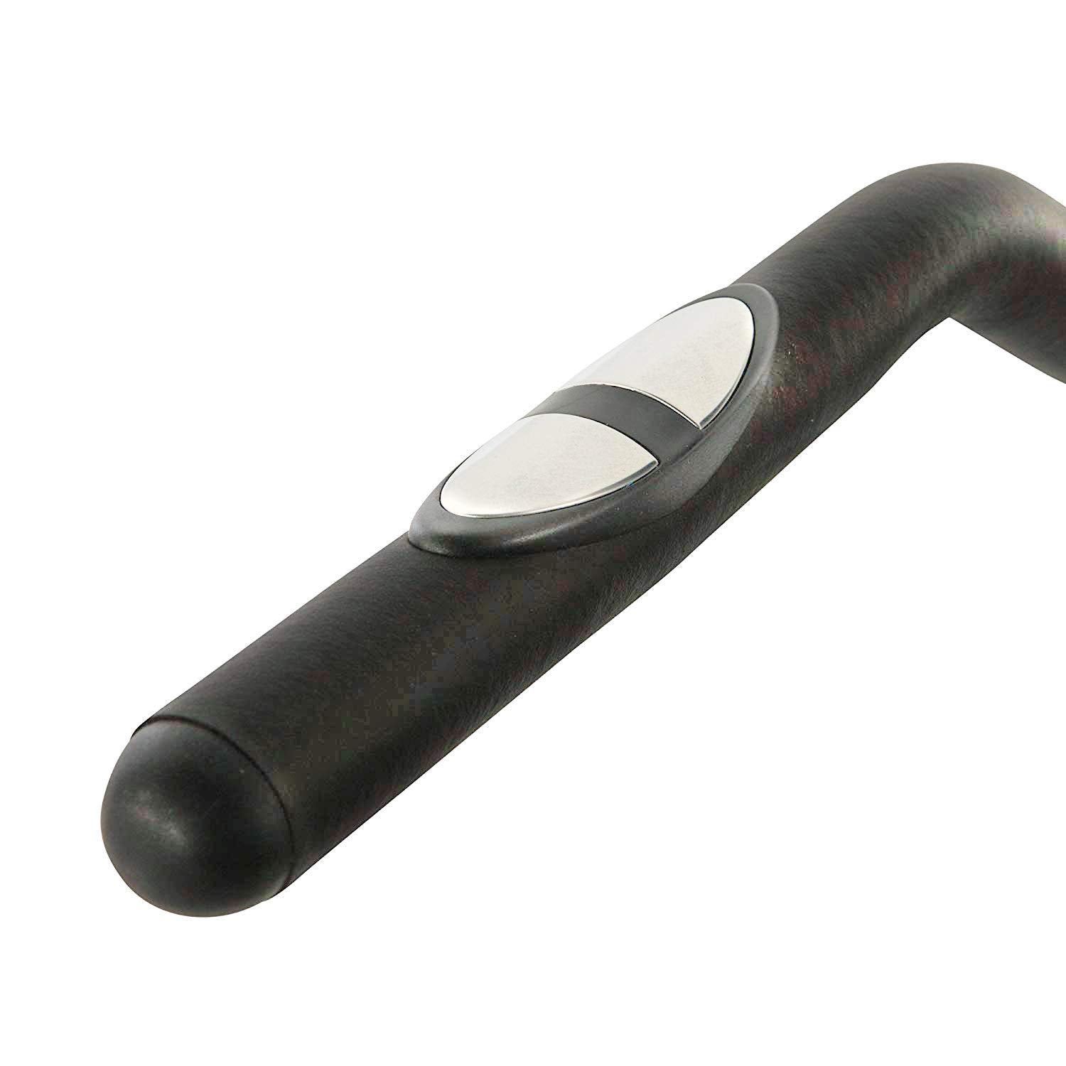 Exerpeutic 900XL Recumbent Bike/Liege-Heimtrainer mit Magnetbremse, Pulsmessung, extra hohem maximalen Benutzergewicht von 136kg und geeignet für grosse Personen von bis zu 2,01m