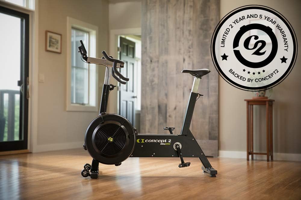 Concept2 BikeErg: Premium Indoor Exercise Bike with PM5 Monitor