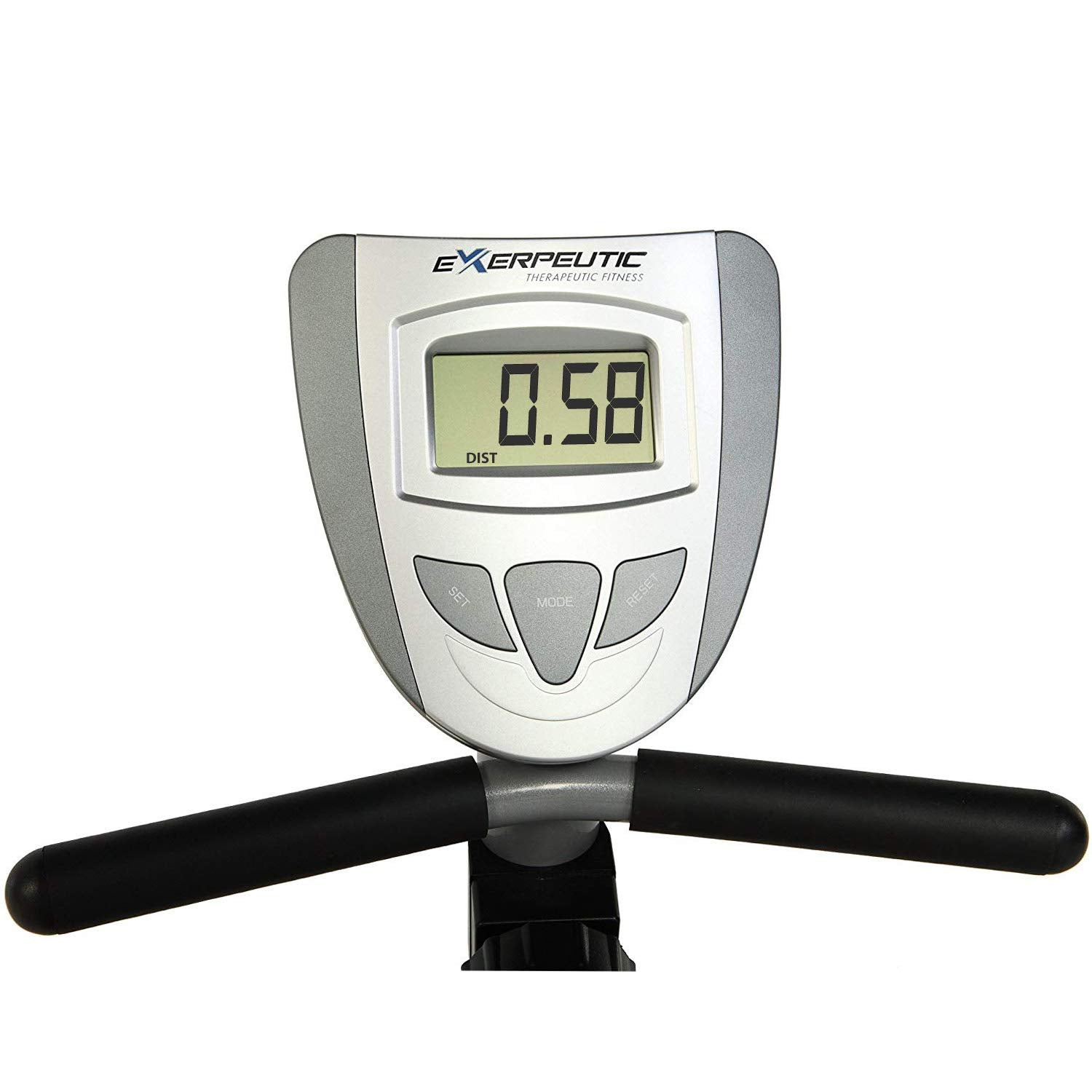 Exerpeutic 900XL Recumbent Bike/Liege-Heimtrainer mit Magnetbremse, Pulsmessung, extra hohem maximalen Benutzergewicht von 136kg und geeignet für grosse Personen von bis zu 2,01m