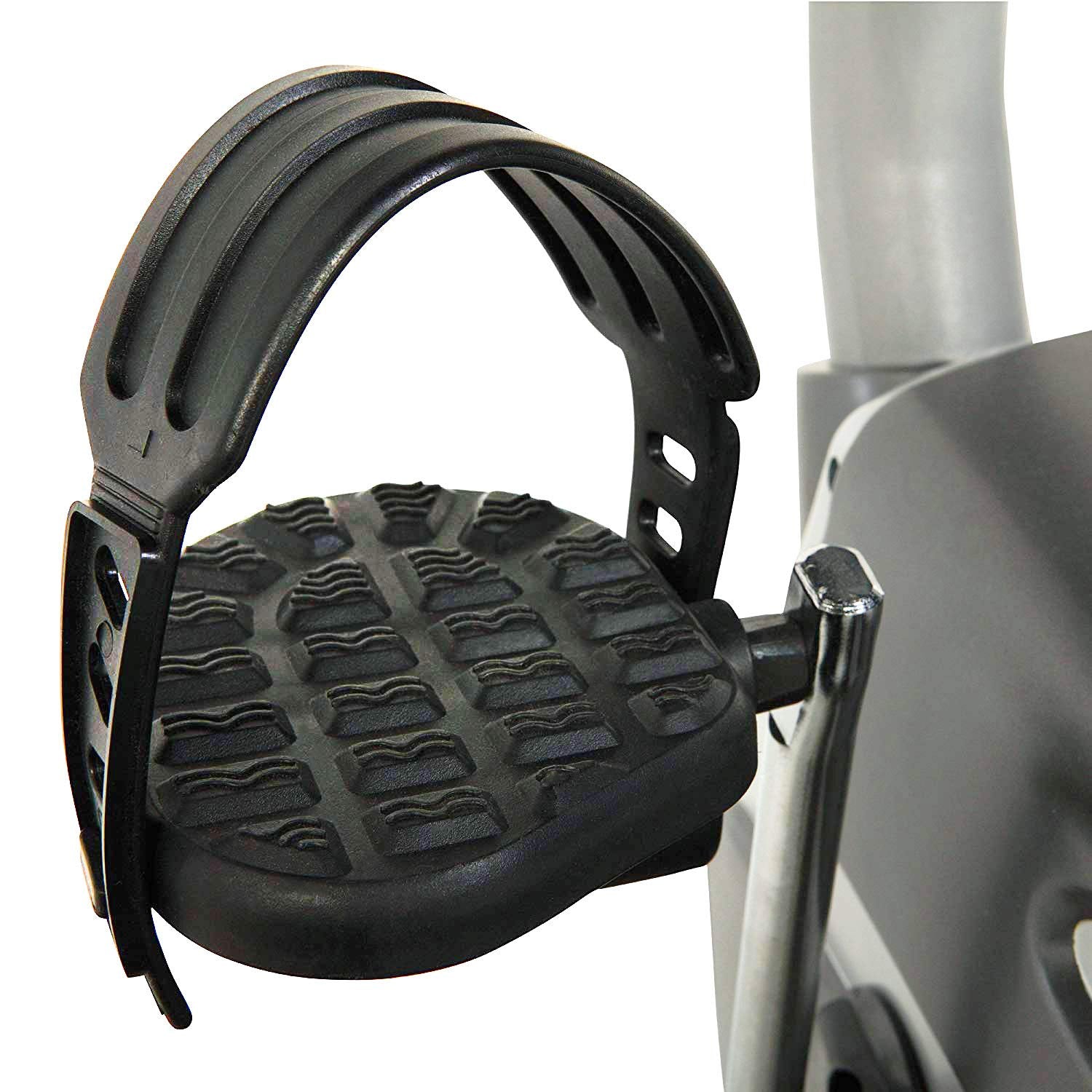 Exerpeutic 900XL Recumbent Bike/Liege-Heimtrainer mit Magnetbremse, Pulsmessung, extra hohem maximalen Benutzergewicht von 136kg und geeignet für grosse Personen von bis zu 2,01m